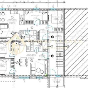 Bibinje,novi 3-soban stan 53m2+vrt 45m2 u prizemlju(S1Z1)