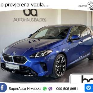 BMW 120d Aut. M Sport 163 KS, LED+PANO+GR SJED+KAM+PARK