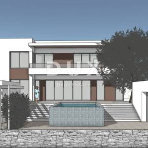 CRIKVENICA, DRAMALJ - starina s projektom za luksuznu villu, pogled na more