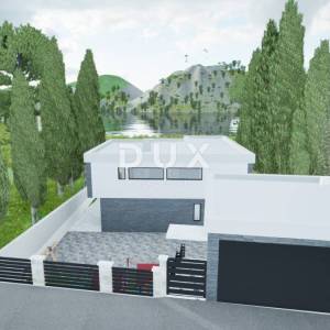 CRIKVENICA, JADRANOVO - Zemljište s gotovim temeljima i projektom s predivnim pogledom na more, 703m2