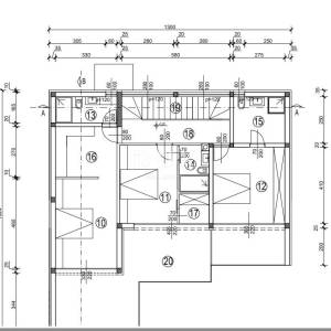 CRIKVENICA, JADRANOVO - Zemljište s gotovim temeljima i projektom s predivnim pogledom na more, 703m2