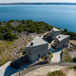 DALMACIJA, KARLOBAG - Ekskluzivna luksuzna vila 1. red do mora
