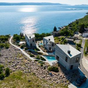 DALMACIJA, KARLOBAG - Ekskluzivna luksuzna vila 1. red do mora