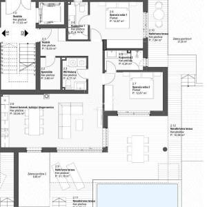 DALMACIJA, TRIBUNJ - Hills Residence stan S2 s bazenom i vrtom