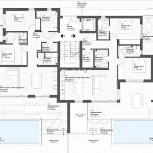 DALMACIJA, TRIBUNJ - Hills Residence stan S1 s bazenom i vrtom