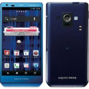 Docomo Sharp SH-02E IGZO Aquos Phone Zeta 16.3Mp