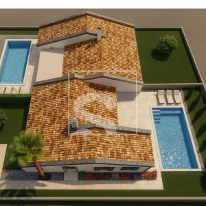 Duplex prizemnica s 3 spavaće sobe 10 kilometara do mora