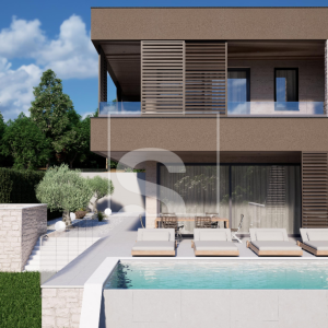 Duplex vila s grijanim bazenom, 4 spavaće sobe - Vodnjan