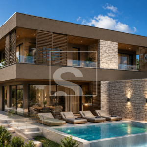 Duplex vila s grijanim bazenom, 4 spavaće sobe - Vodnjan