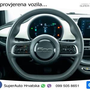 Fiat 500e 42 kWh 118 KS, LED+TEM+KLIMA+VIRT+KEYLESS