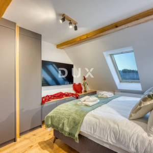 GORSKI KOTAR, FUŽINE - Planinski dom s wellnessom i pogledom na jezero, 180m2