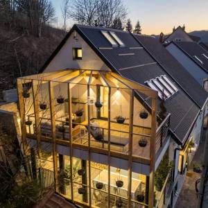 GORSKI KOTAR, FUŽINE - Planinski dom s wellnessom i pogledom na jezero, 180m2