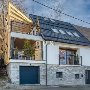 GORSKI KOTAR, FUŽINE - Planinski dom s wellnessom i pogledom na jezero, 180m2