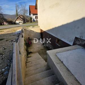 GORSKI KOTAR, SEVERIN NA KUPI - kuća na jedinstvenoj lokaciji iznad rijeke Kupe, prilika!