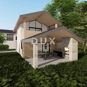 GORSKI KOTAR, SEVERIN NA KUPI - građevinsko zemljište 464 m2, započeta gradnja