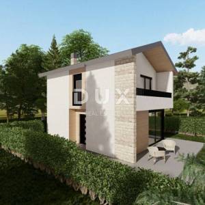 GORSKI KOTAR, SEVERIN NA KUPI - građevinsko zemljište 464 m2, započeta gradnja