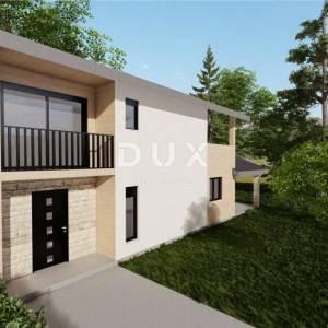 GORSKI KOTAR, SEVERIN NA KUPI - započeta gradnja kuće 132 m2