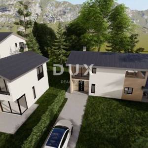 GORSKI KOTAR, VRBOVSKO, SEVERIN NA KUPI - Projekt 3 kuće, započeta gradnja, snižena cijena, prilika za investitore