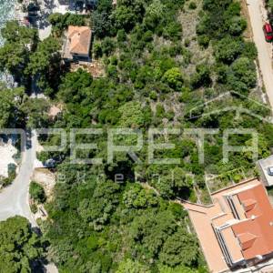 Građevinsko zemljište 430 m2 s pogledom na more, Lastovo