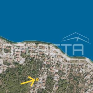 Građevinsko zemljište 504 m², pogled more, Žedno-Trogir