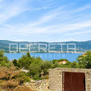 Građevinsko zemljište 504 m², pogled more, Žedno-Trogir