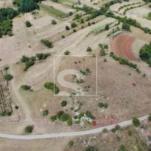 Građevinsko zemljište, Oprtalj, panoramski pogled na dolinu