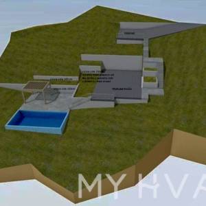 Građevinsko zemljište s idejnim projektom