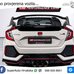 Honda Civic Type R 2.0 manual 320 KS, ACC+LED+KAM+ASIST