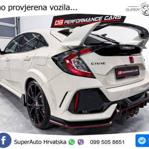 Honda Civic Type R 2.0 manual 320 KS, ACC+LED+KAM+ASIST