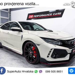 Honda Civic Type R 2.0 manual 320 KS, ACC+LED+KAM+ASIST