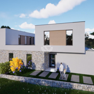 Hrvatska, Zadar, Sukošan – Građevinsko zemljište u Debeljaku s projektom, građevinskom dozvolom i bazenom, 438 m²