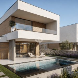Hrvatska, Zadar, Sukošan – Moderna dvojna kuća s bazenom u Debeljaku, 164m²