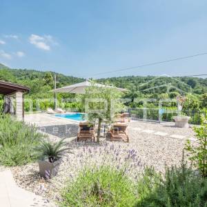 IČIĆI – Luksuzna vila s panoramskim pogledom na more, grijanim bazenom, spa zono
