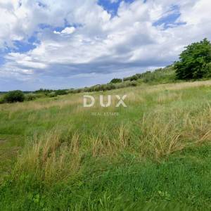 ISTRA, BUJE - Zemljište s građevinskom dozvolom i panoramskim pogledom