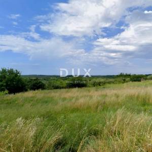 ISTRA, BUJE - Zemljište s građevinskom dozvolom i panoramskim pogledom