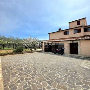 ISTRA, GALIŽANA – Apartmanska vila s maslinikom, krovnom terasom i panoramskim pogledom na more i Brijune