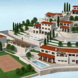 ISTRA, GROŽNJAN - Građevinsko zemljište na osami s panoramskim pogledom