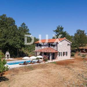ISTRA, LABIN - Samostojeća kamena vila s bazenom