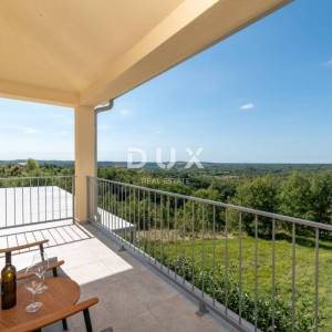 ISTRA, MOTOVUN - Vila s infinity bazenom i wellness zonom - otvoren pogled na more i okolna mjesta