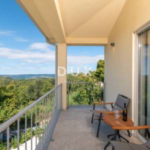 ISTRA, MOTOVUN - Vila s infinity bazenom i wellness zonom - otvoren pogled na more i okolna mjesta