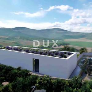 ISTRA, MOTOVUN - Zemljište s građevinskom dozvolom i panoramskim pogledom