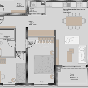 ISTRA, POREČ - Suvremeni stan 2S+DB u novom projektu, blizu mora, mogućnost finaciranja kreditom