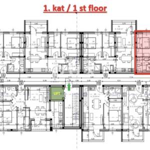 ISTRA, PULA- Dvosobni stan 54,24 m2 !