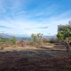 ISTRA, RABAC - Zemljište s građevinskom dozvolom i pogledom na more