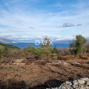 ISTRA, RABAC - Zemljište s građevinskom dozvolom i pogledom na more