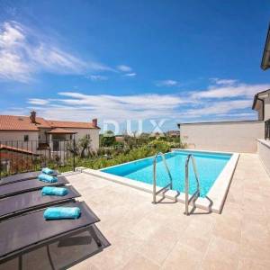 ISTRA, SVETI LOVREČ – Moderna vila s pogledom na more i bazenom u mirnom dijelu Istre