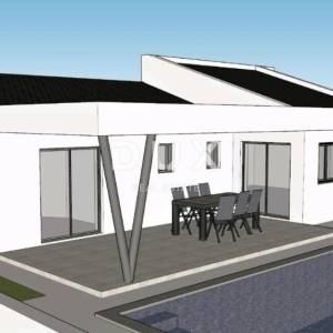 ISTRA, VALBANDON - Zemljište s pravomoćnom građevinskom dozvolom!