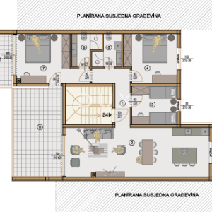 ISTRA, VALDEBEK – Penthouse u novogradnji