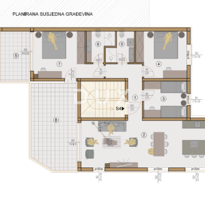 ISTRA, VALDEBEK - Penthouse u novogradnji