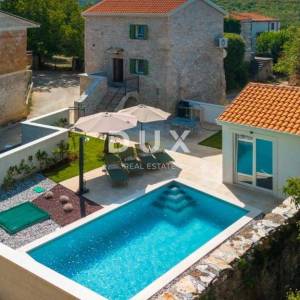 ISTRA, VIŠNJAN - Kamena kuća s bazenom i wellnessom